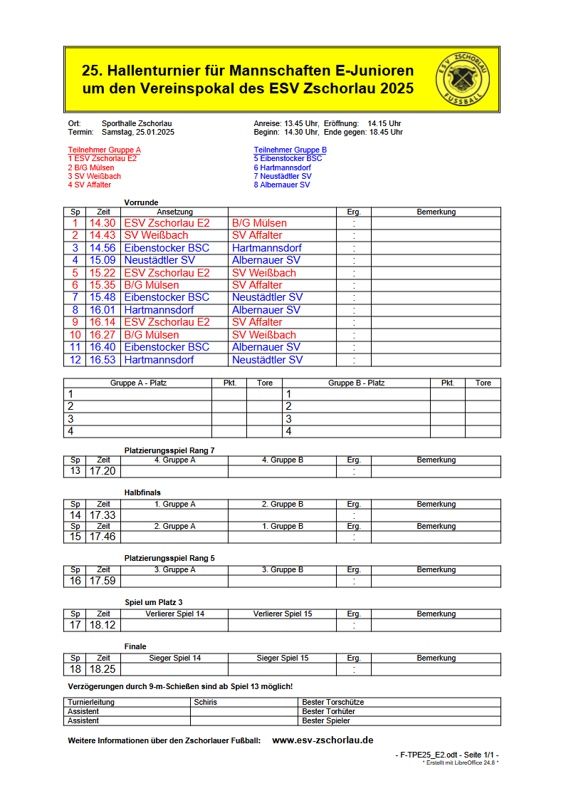 26. Opel-Zimpel-Cup 28.12.2024